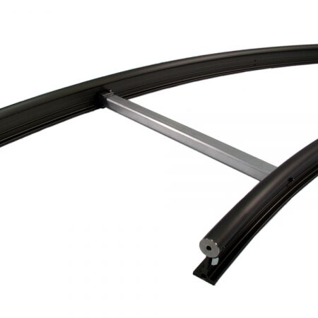 PRECISION STEEL TRACK CURVE 620/8-45˚